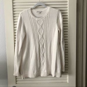 Coldwater Creek cream sweater
